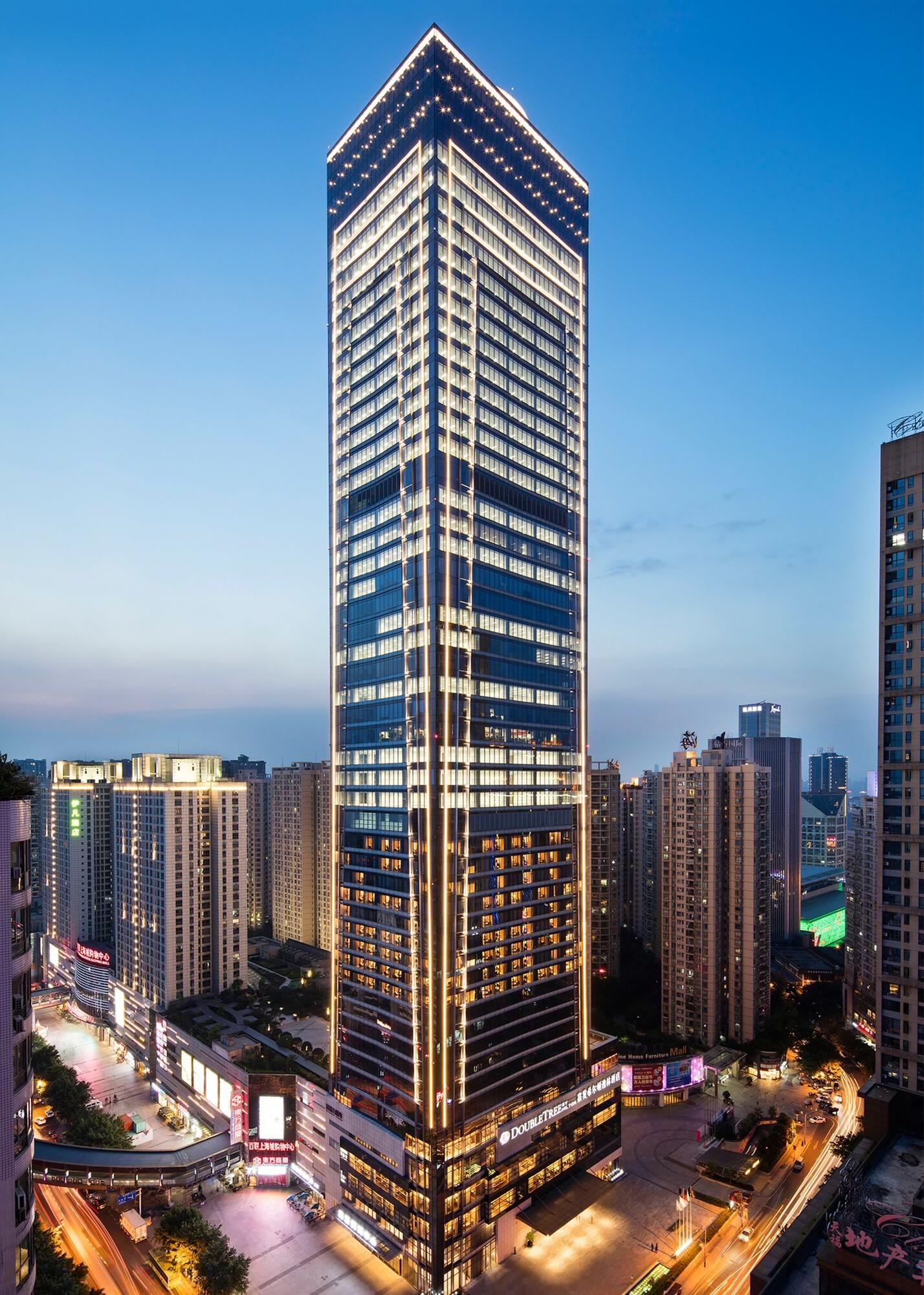 Doubletree By Hilton Chongqing - Nan'An Hotell Exteriör bild